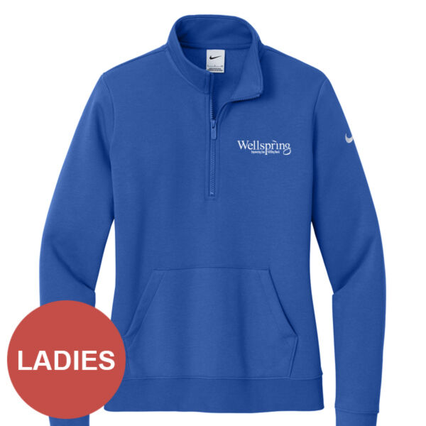 NKDX6720 - EMB - W337E001 - Ladies Fleece 1/2 Zip Thumbnail