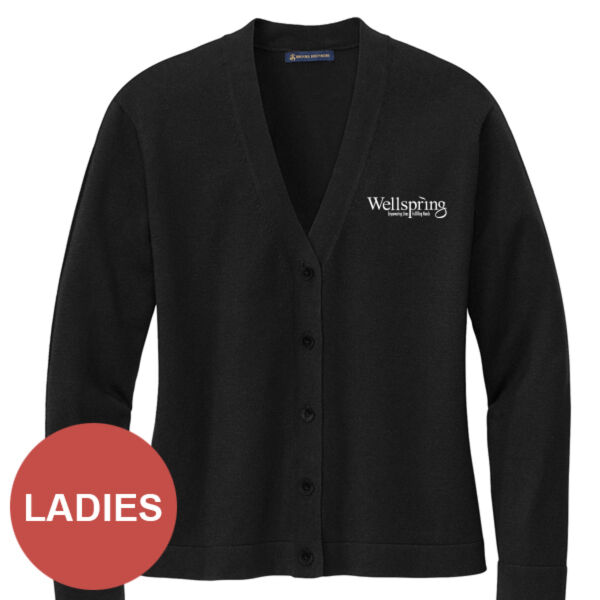 BB18405 - EMB - W337E001 - Ladies Cardigan Sweater Thumbnail